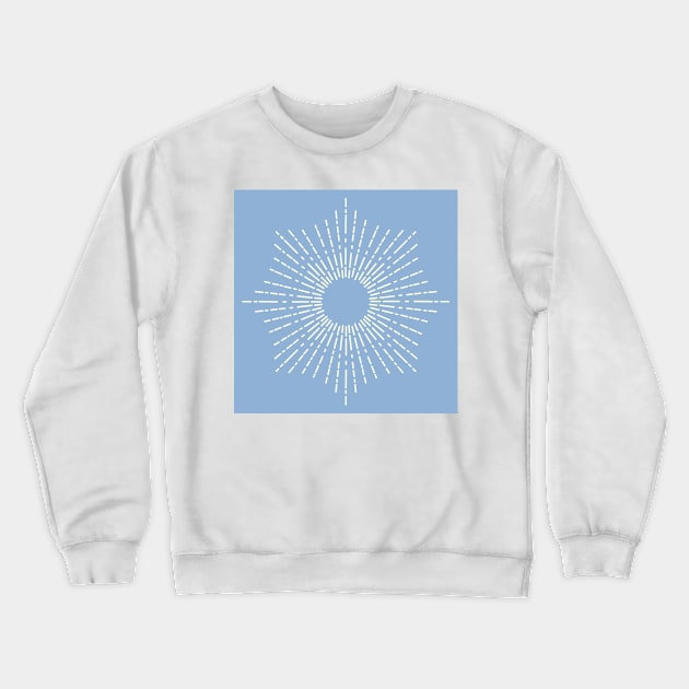 circular star pattern Crewneck Sweatshirt by stupidpotato1